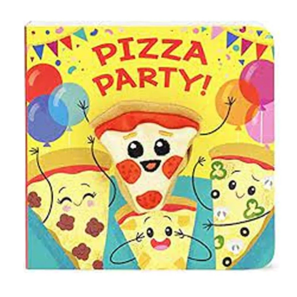 NEW Pizza Party Finger Puppet Book